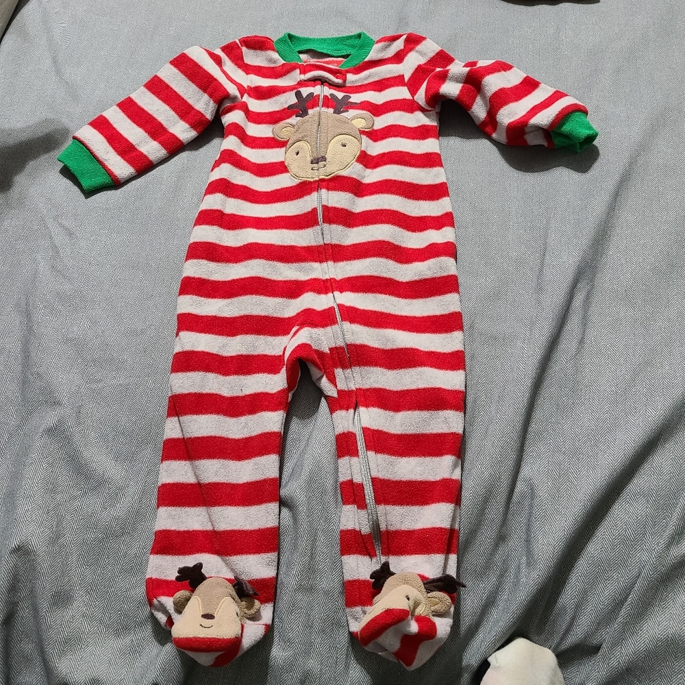 Fleece Christmas Footie